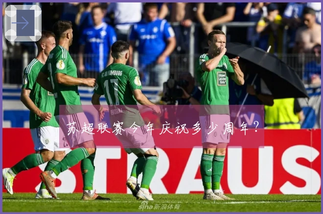 苏超联赛今年庆祝多少周年？